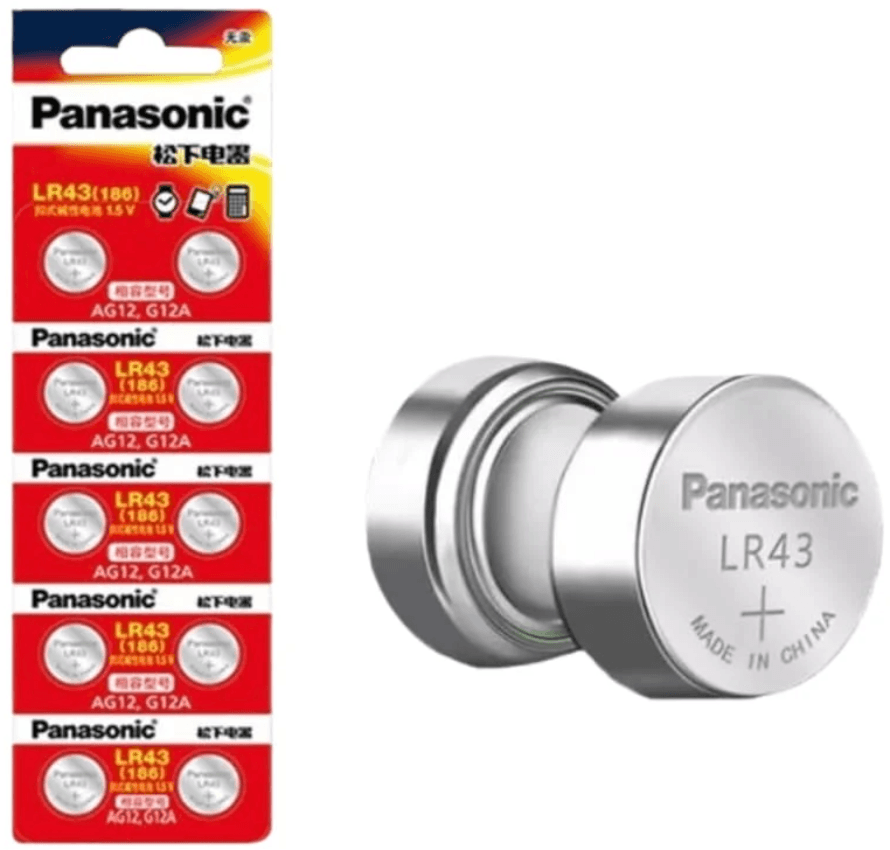 Panasonic Panasonic LR43 / 186 Watch Batteries (10 Pack)
