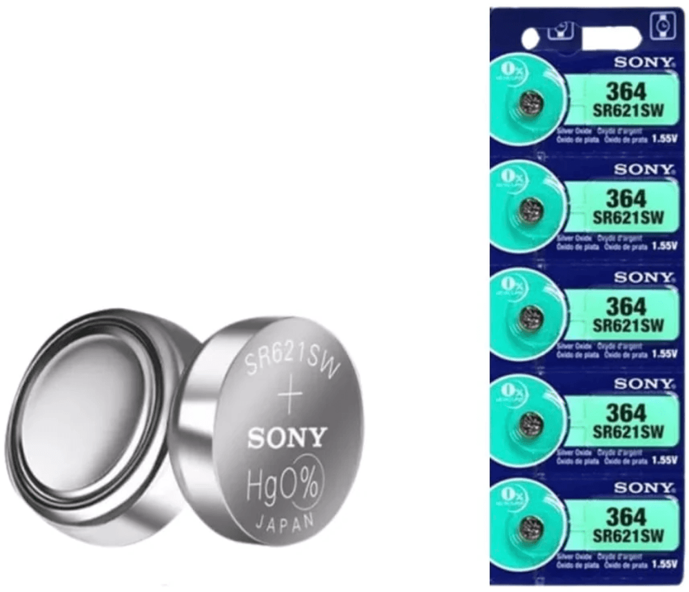Sony Sony 364 / SR621SW Watch Batteries (5 Pack)