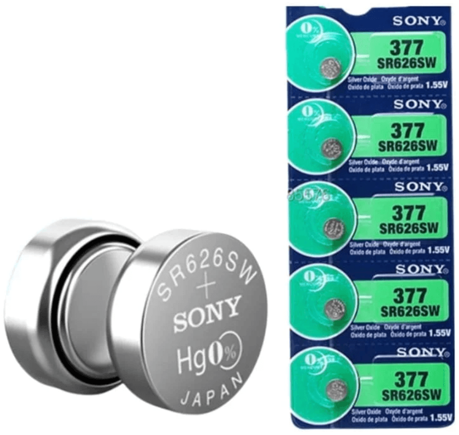 Sony Sony 377 / /AG4 / SR626SW Watch Batteries (5 Pack)