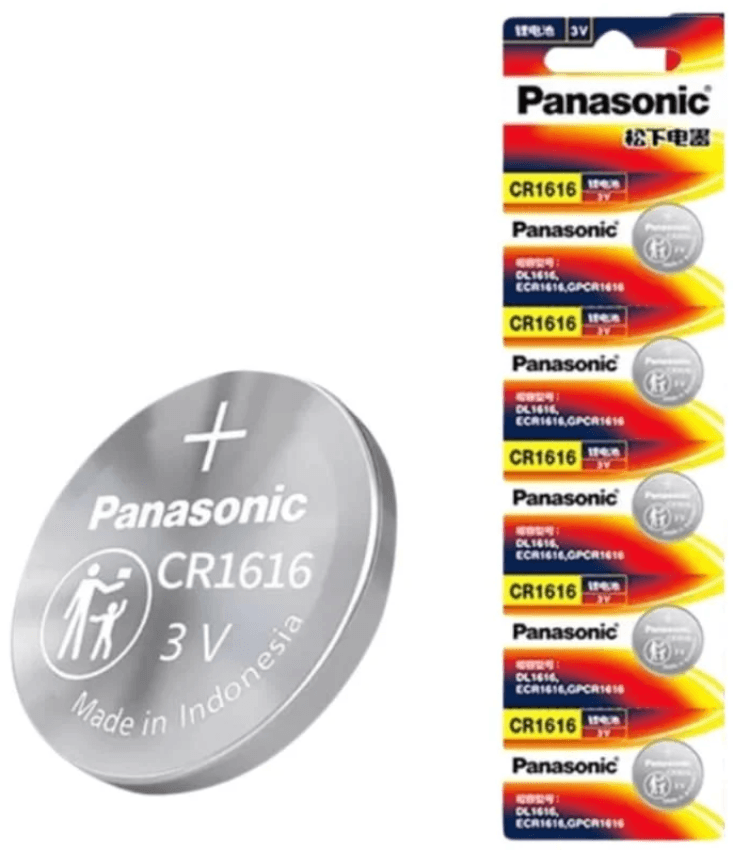 Panasonic Panasonic CR1616 / DL1616 Watch Batteries (5 Pack)