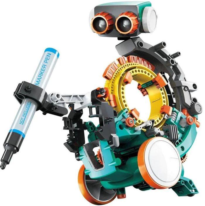 CIC 5 in 1 Mechanical Coding Robot - great for teaching kids to code - Default - Brand New