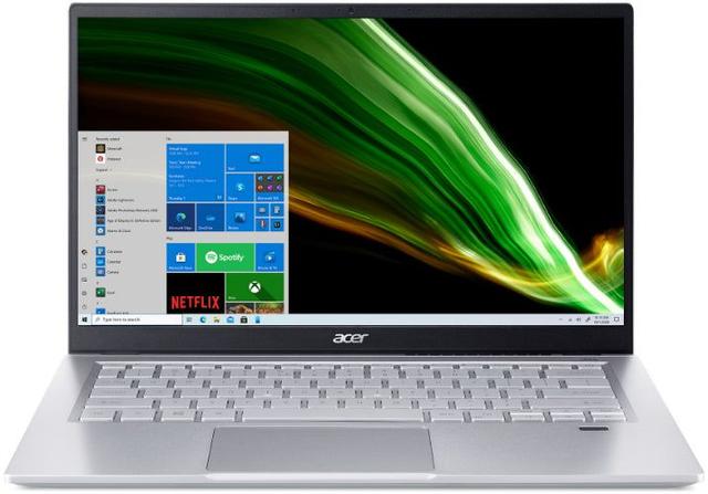 Acer Swift 3 SF314-43 Laptop 14" AMD Ryzen 5 5500U 2.1GHz in Silver in Excellent condition