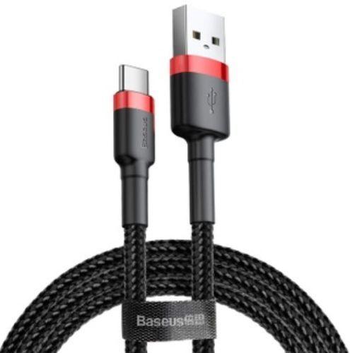 Baseus Phone Cable Cafule Fast Charging USB to Type-C USB for Samsung 2A (3M) - Reebelo New Zealand