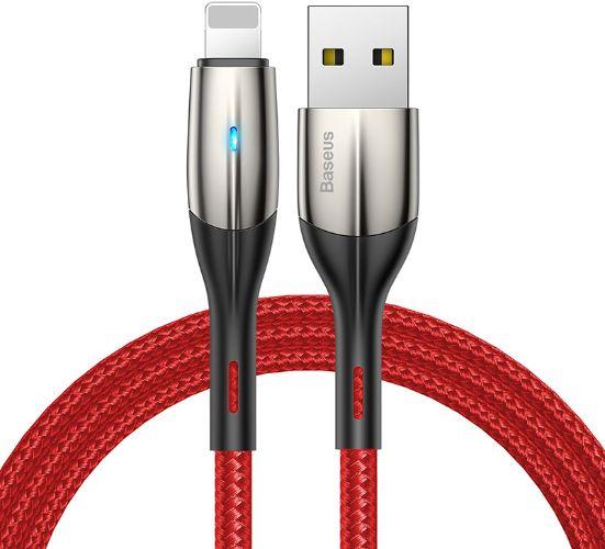 Baseus Phone Cable Horizontal with Indicator Lamp USB For iPhone 2.4A (0.5M)