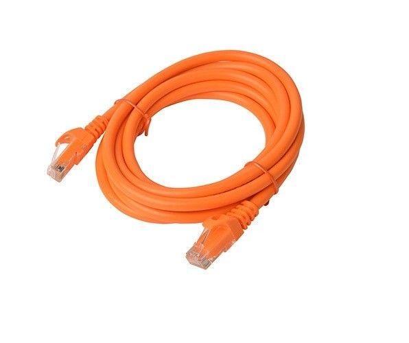 8Ware CAT6A Cable 3m - Orange Color RJ45 Ethernet Network LAN UTP Patch Cord Snagless - Default - Brand New