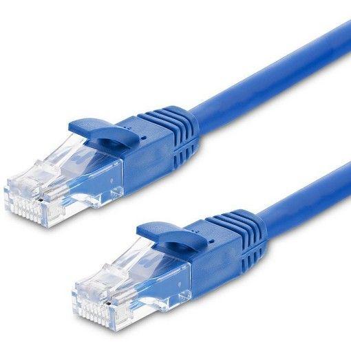 Astrotek CAT6 Cable 0.25m / 25cm - Blue Color Premium RJ45 Ethernet Network LAN UTP Patch Cord 26AWG CU Jacket - Default - Brand New