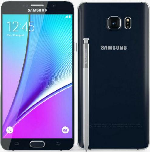Samsung Galaxy Note 5 - 32GB - Black Sapphire - Excellent