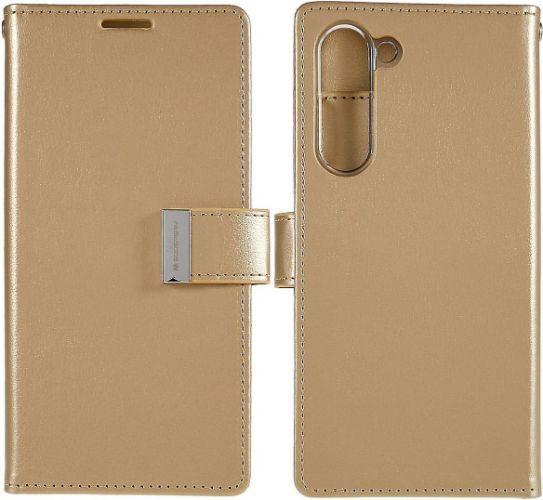 Refurbished Goospery Rich Diary Wallet Phone Case for Samsung Galaxy S23+ - Reebelo New Zealand