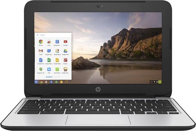 HP 11 G4 Chromebook 11.6" Intel Celeron N2840 2.16GHz in Black in Good condition