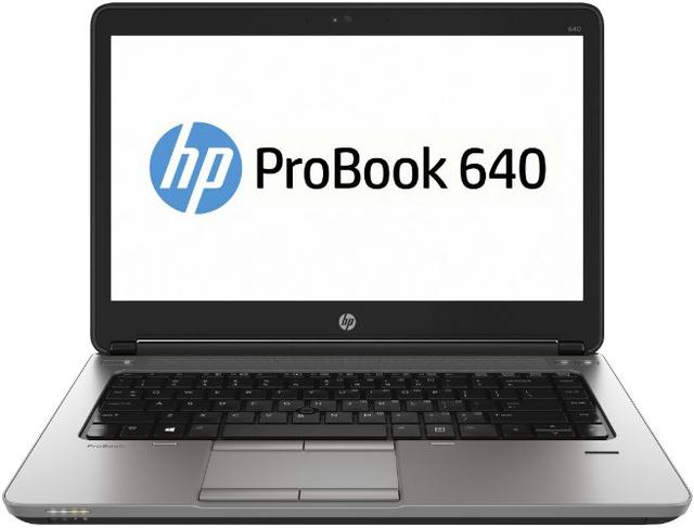 HP ProBook 640 G1 Notebook PC 14" Intel Core i5-4200M 2.5GHz in Black in Good condition