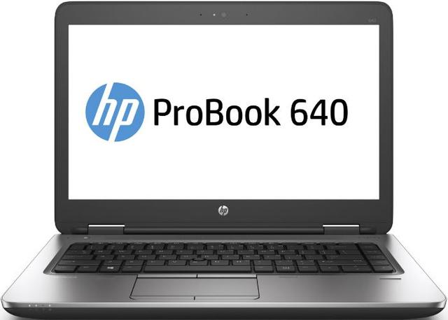 HP ProBook 640 G2 Notebook PC 14" Intel Core i5-6200U 2.3GHz in Black in Acceptable condition