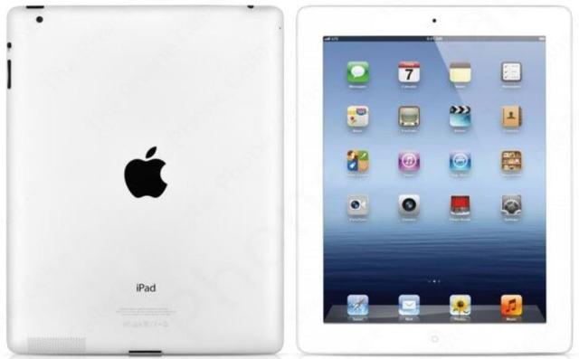 iPad 3rd Gen (2012) 9.7" in White in Acceptable condition