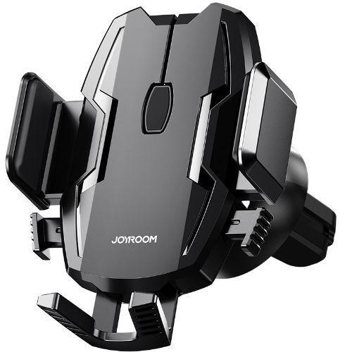 Joyroom 360° Rotation Spider Stable Air Outlet Mount GPS Stand Car Phone Holder (JR-ZS255) - Black - Brand New