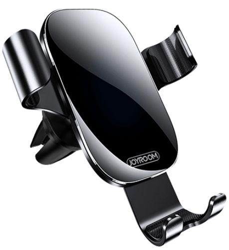 Joyroom Universal Car Cradle Air Outlet Gravity Bracket Phone Holder - Black - Brand New