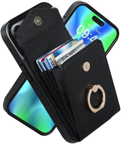 Luxury Mobile Phone Case with Credit Card Holder & Stand for iPhone XR - Reebelo New Zealand