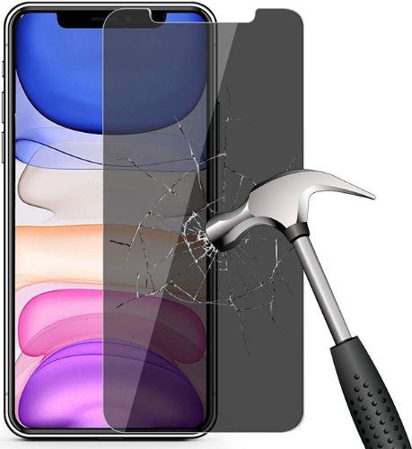 Refurbished Nuglas (2pcs) Flat Privacy Tempered Glass Screen Protector for iPhone 11 Pro Max/ XS Max - Reebelo New Zealand