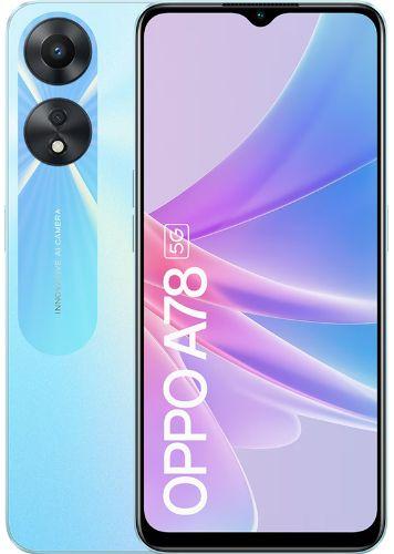 OPPO A78 5G 128GB in Blue in Brand New condition