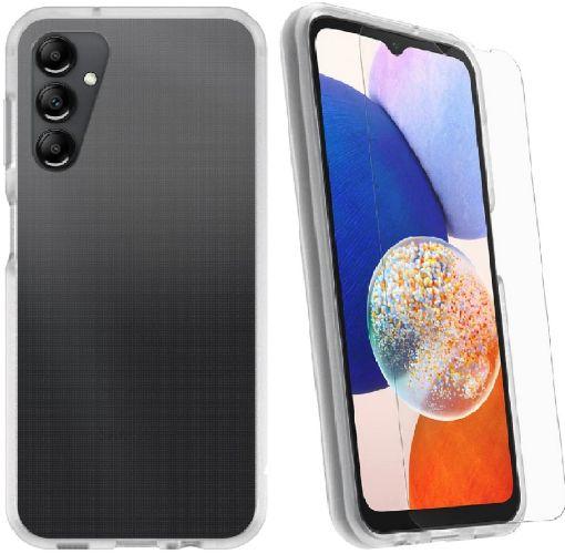 OtterBox React Phone Case with Trusted Glass Screen Protector for Samsung Galaxy A14 5G