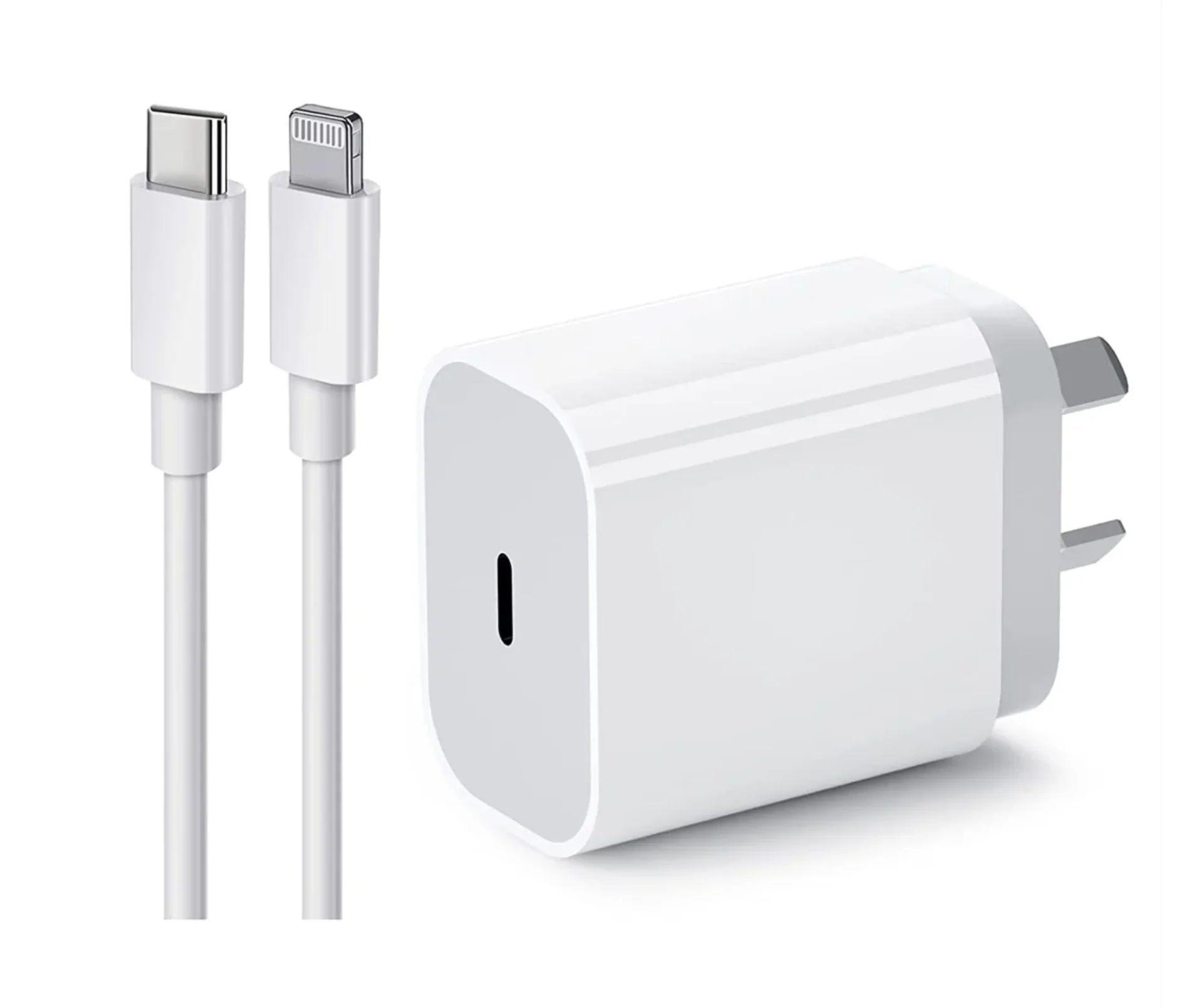 Phoneshop iPhone 20W USB-C Charger with 1m USB-C to Lightning Cable