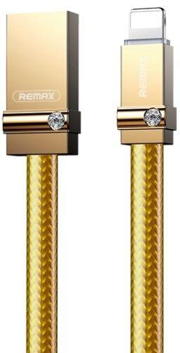 Remax  RC-091i USB to Lightning Golden Diamond Data Cable (1M) - Gold - Brand New