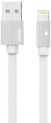 Remax  RC-094i Kerolla Lightning Braided Fast Charging Cable 2.4A (2M) - White - Brand New