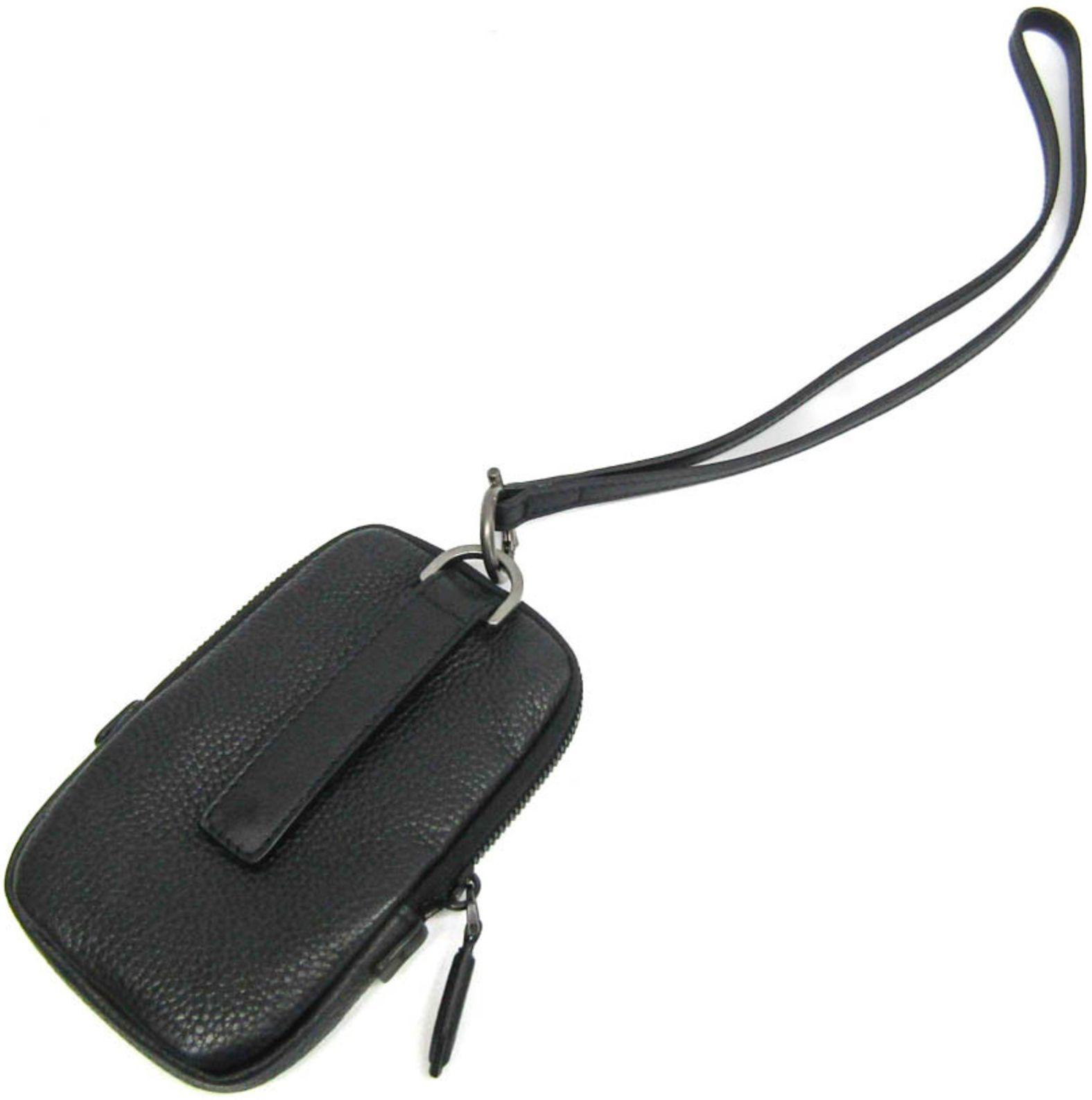 Refurbished Salvatore Ferragamo Leather Pouch - Reebelo New Zealand