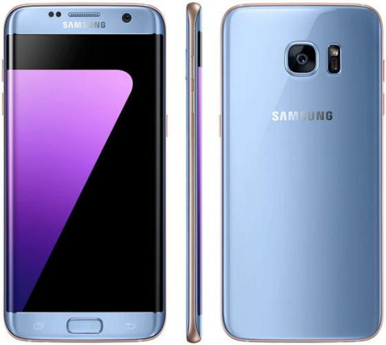Galaxy S7 Edge 32GB in Coral Blue in Pristine condition