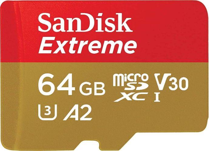 SanDisk Extreme microSD Card for Mobile Gaming (Up to 190Mb/s)