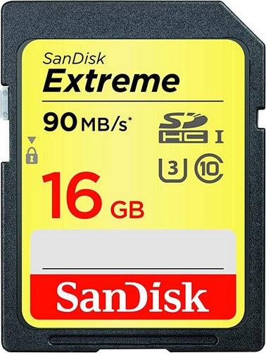 SanDisk Extreme SDHC/SDXC UHS-I Memory Card (90MB/s)