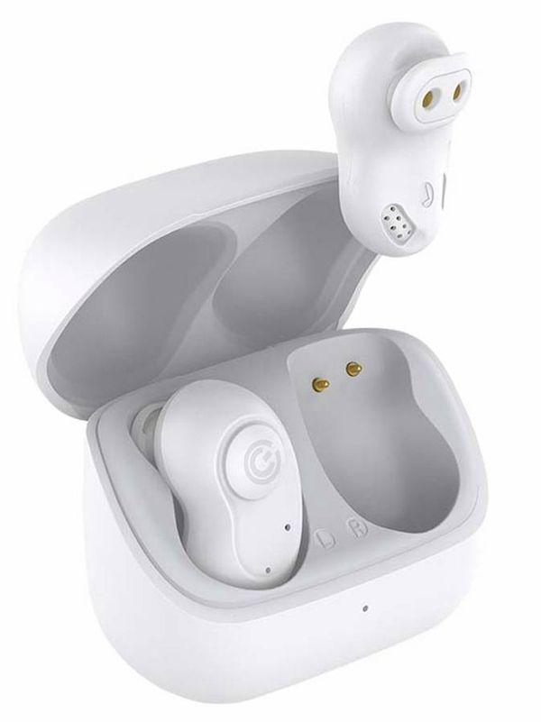 Sonicgear  Earpump TWS Wireless IPX-5 Bluetooth Earbuds - White - Brand New