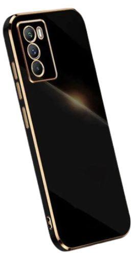 Straight  Edge Soft Shell Mobile Phone Case for Samsung Note 10+ - Black - Brand New