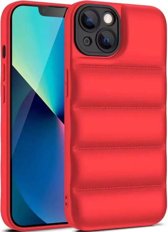 TechUp Soft Puffer Jacket Style Mobile Phone Case for iPhone XS Max - Red - Brand New