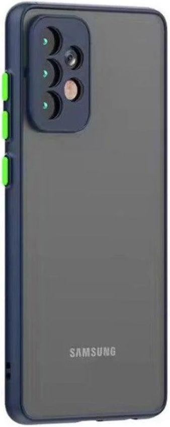 TechUp Translucent Frosted Phone Case for Samsung Galaxy S24+ - Blue - Brand New