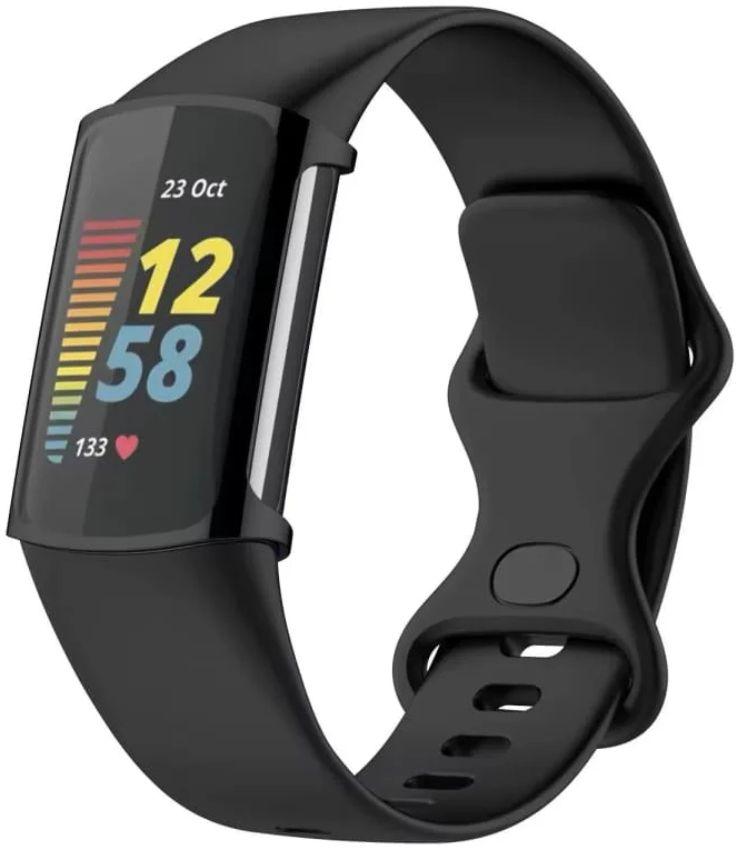 That Watch Shop Protective Smartwatch Case for Fitbit Charge 6 - Black Plated - Brand New