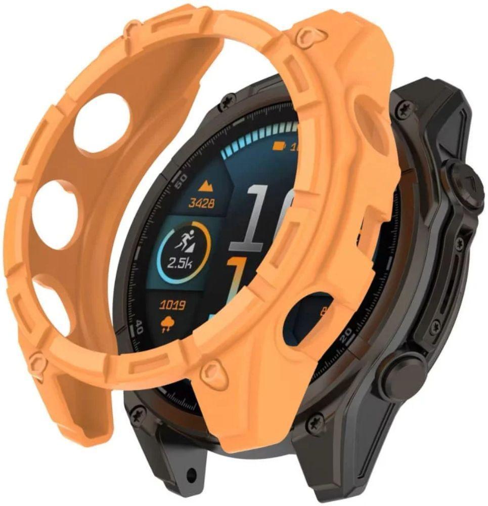 That Watch Shop Protective Smartwatch Case for Garmin Tactix 8 (47mm) - Orange - Brand New