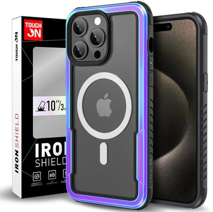 Tough On Iron Shield Phone Case with Magsafe for iPhone 15 Pro Max
