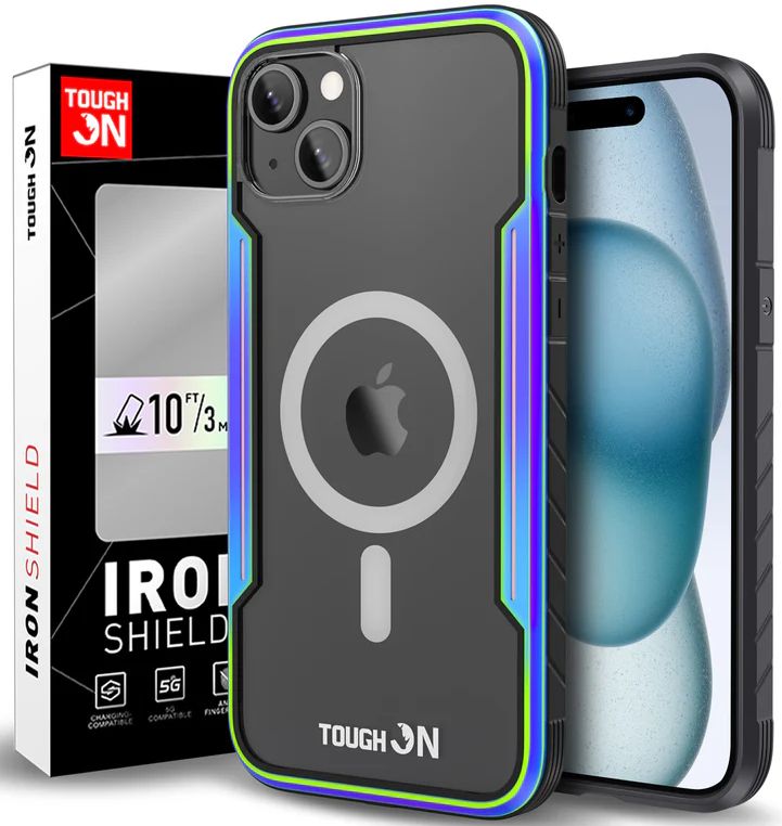Tough On Iron Shield Phone Case with MagSafe for iPhone 16e / iPhone 15