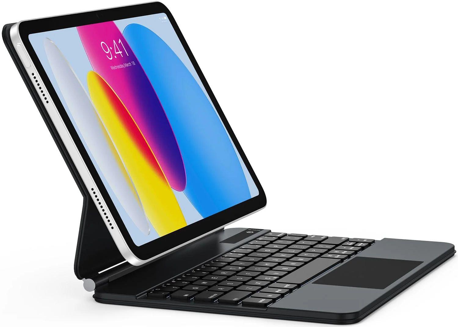 Tough On Magnetic Keyboard Case with Trackpad for iPad 10 (2022) 10.9"