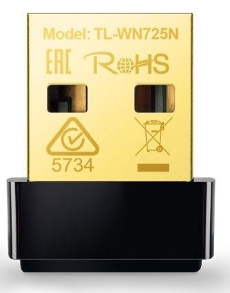 TP-Link  (TL-WN725N) 150 Mbps Wireless USB Adapter Adapter Dongle - Black - Brand New