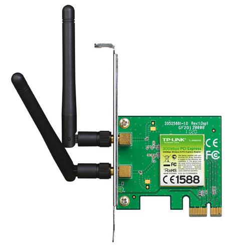 TP-Link  TL-WN881ND 300Mbps Wireless N PCI Express Adapter - Black - Brand New
