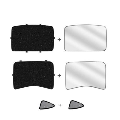Urban Global Glass Roof Sunshade Set for Tesla Model 3
