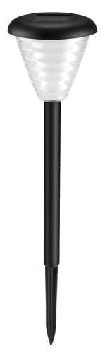 Urban Global  Outdoor Garden Color Changing Solar Light - Black - Brand New