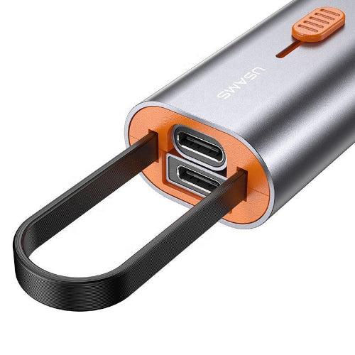 Refurbished Usams US-SJ560 4-in-1 Multifunctional 60W PD Storage Cable - Reebelo New Zealand