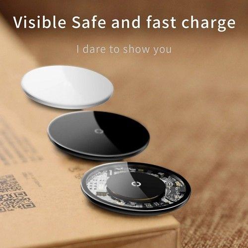 Baseus Wireless Phone Fast Charger Simple Muti-Color For Universal Phones - Default - Brand New