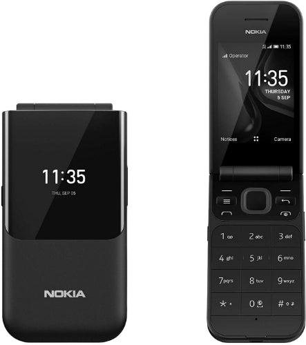 Nokia  2720 Flip - 4GB - Black - Dual Sim - As New