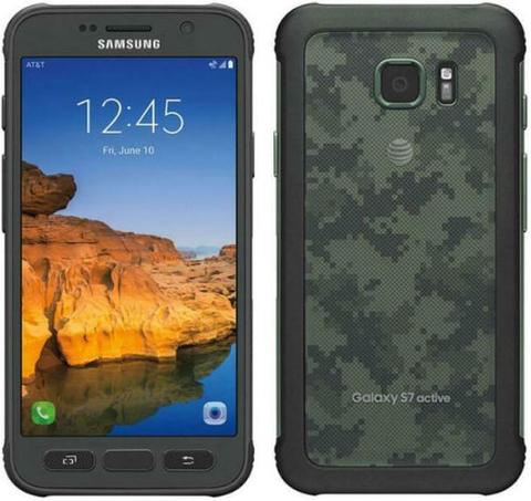 Samsung Galaxy S7 Active - 32GB - Camo Green - Single Sim - Excellent