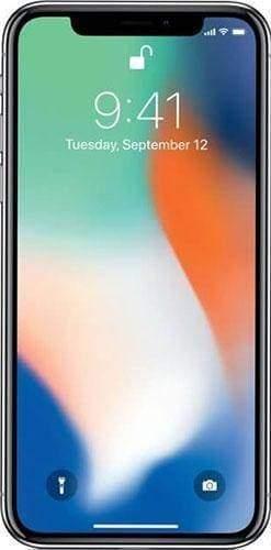 Apple iPhone X - 64GB - Silver - Excellent