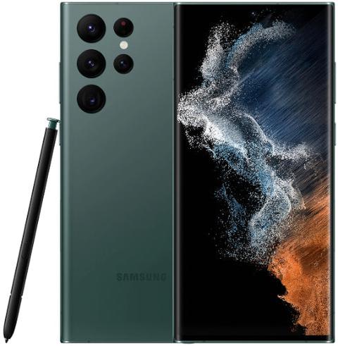 Samsung Galaxy S22 Ultra (5G) - 128GB - Green - Single Sim - As New