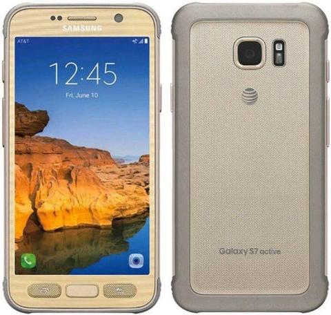 Samsung Galaxy S7 Active - 32GB - Sandy Gold - Single Sim - Excellent