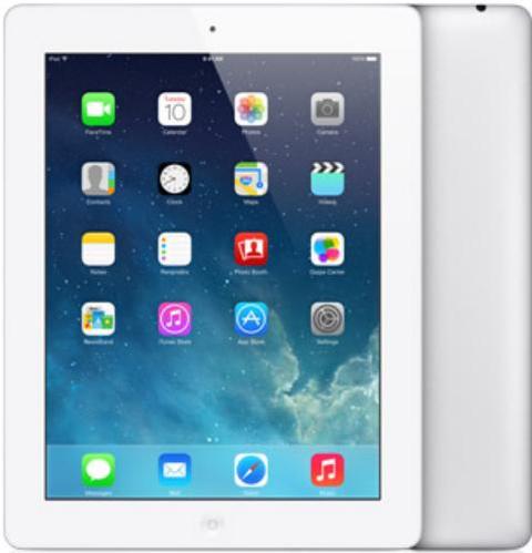 Apple iPad 4 (2012) | 9.7" - 16GB - White - WiFi - Good